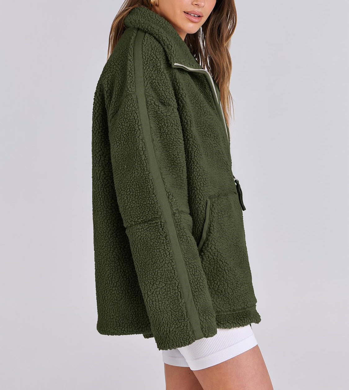 Luna Teddy Zip Jacket