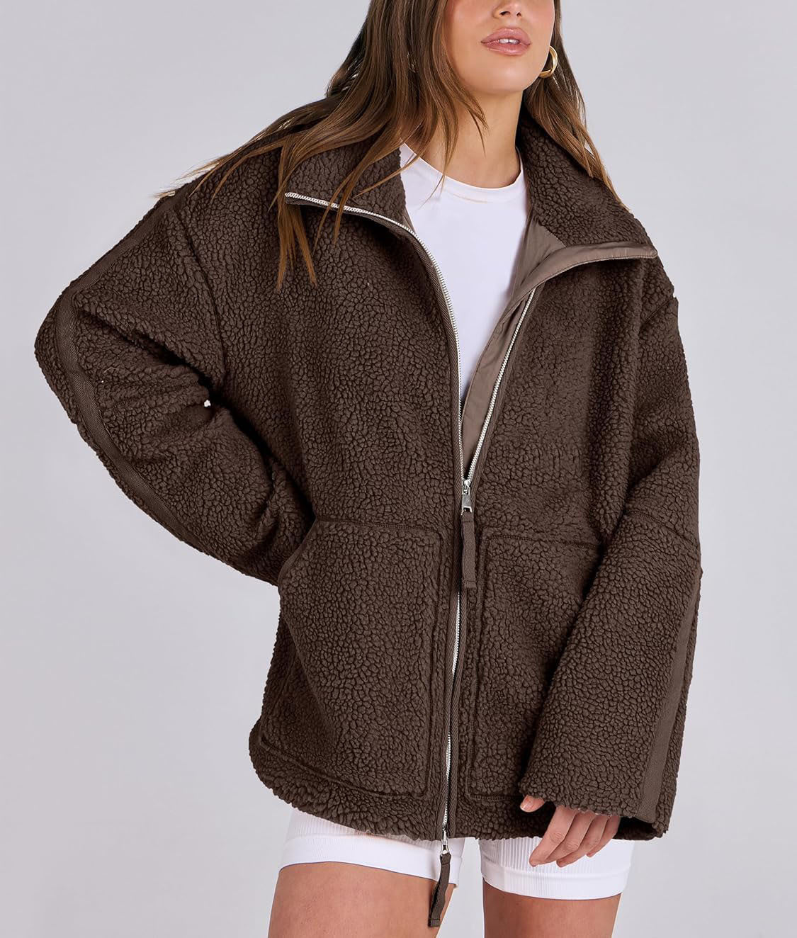 Luna Teddy Zip Jacket