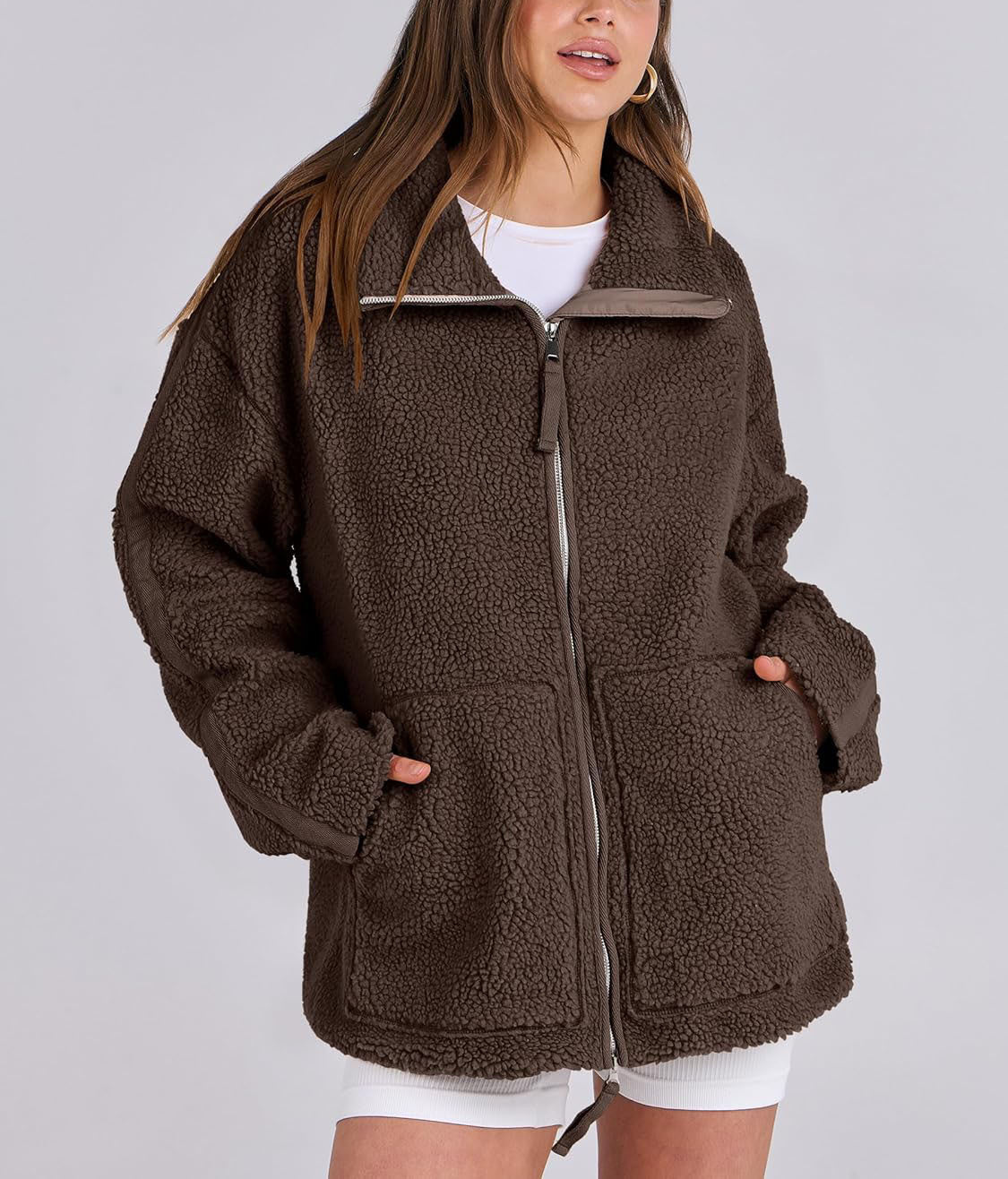 Luna Teddy Zip Jacket