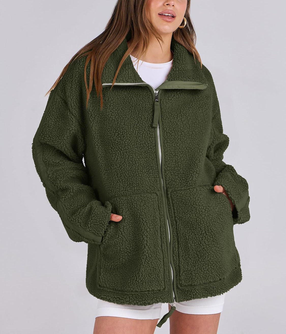 Luna Teddy Zip Jacket