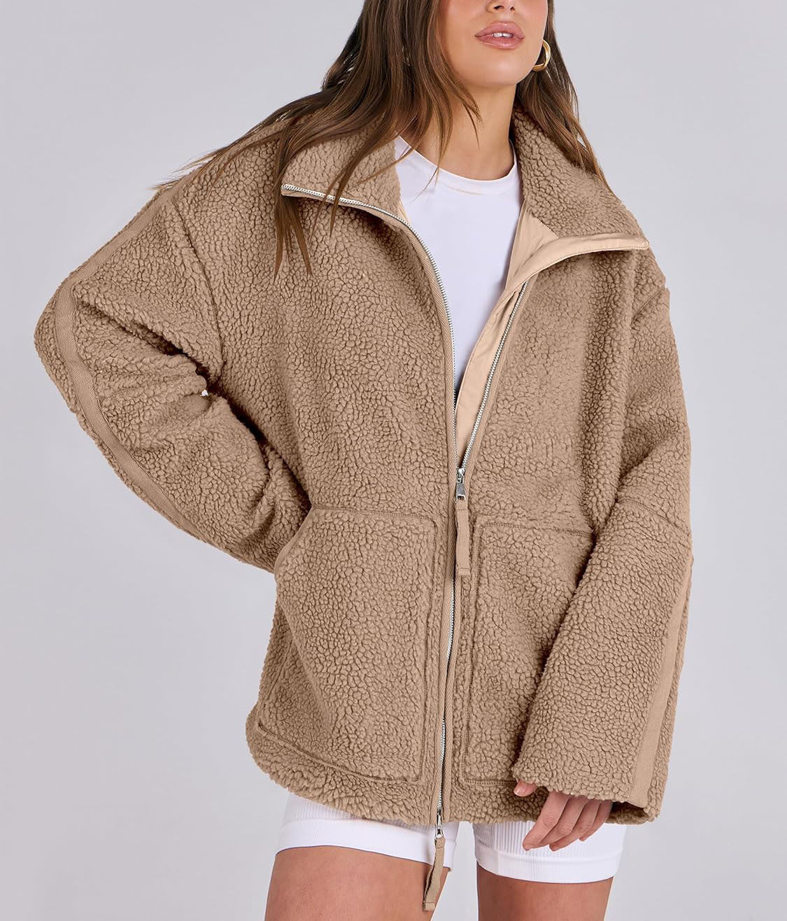 Luna Teddy Zip Jacket