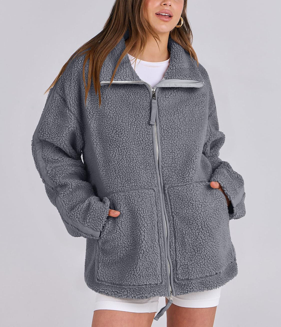 Luna Teddy Zip Jacket