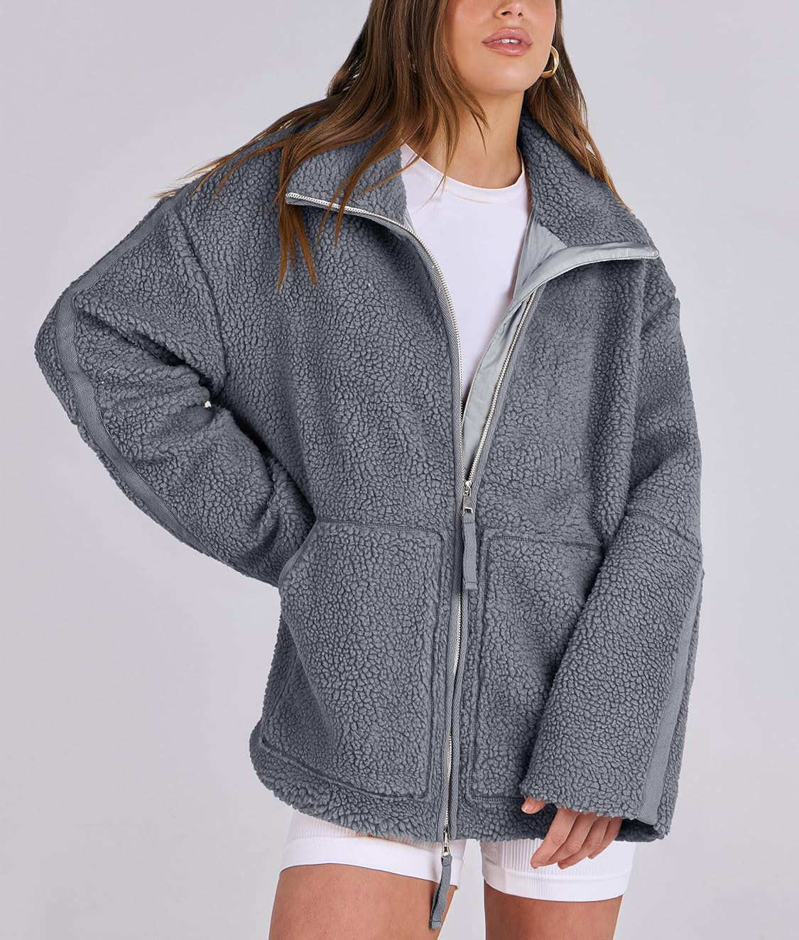 Luna Teddy Zip Jacket