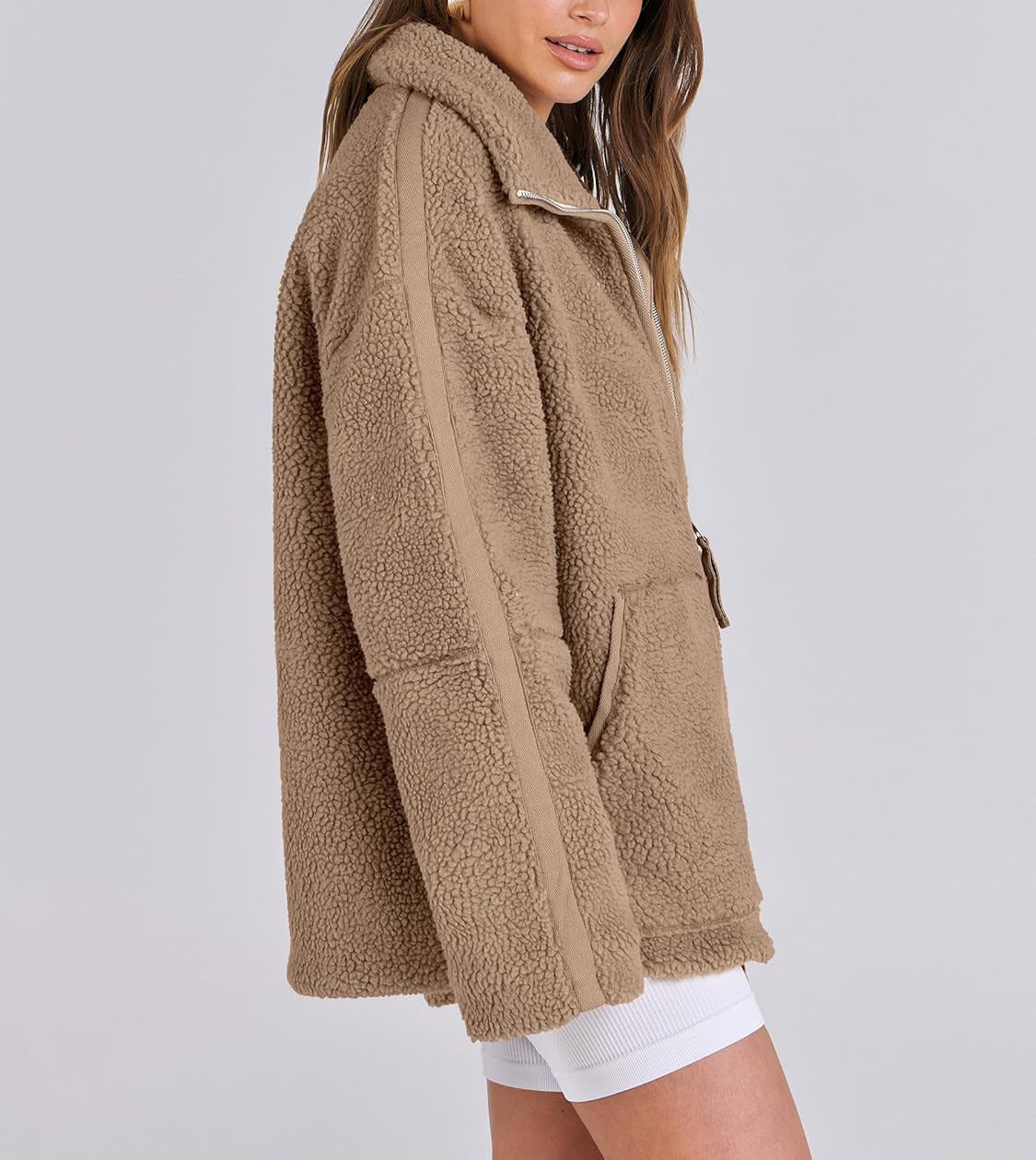 Luna Teddy Zip Jacket