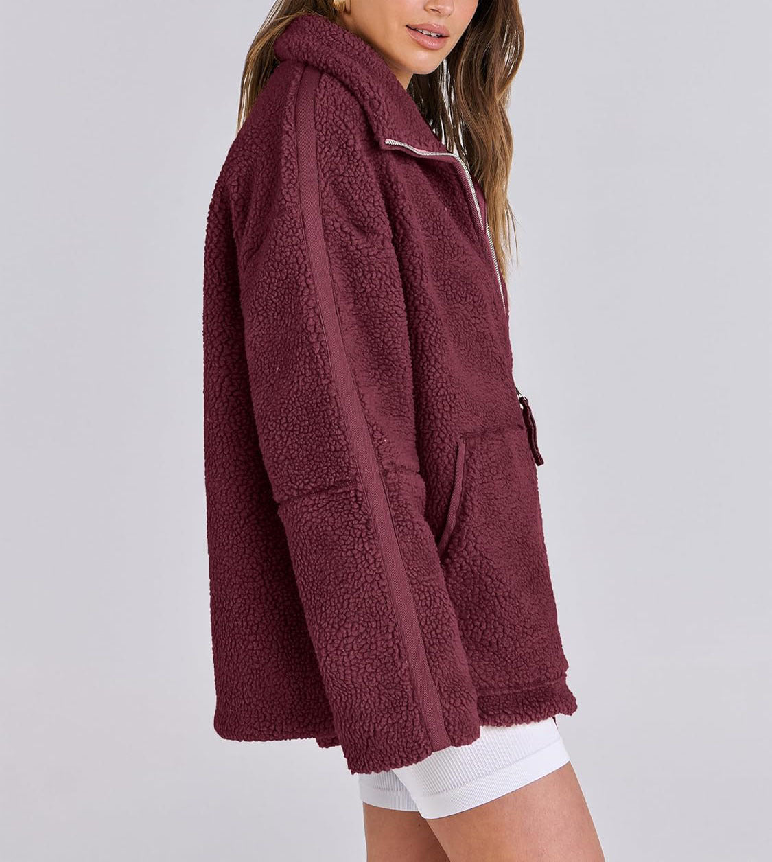 Luna Teddy Zip Jacket
