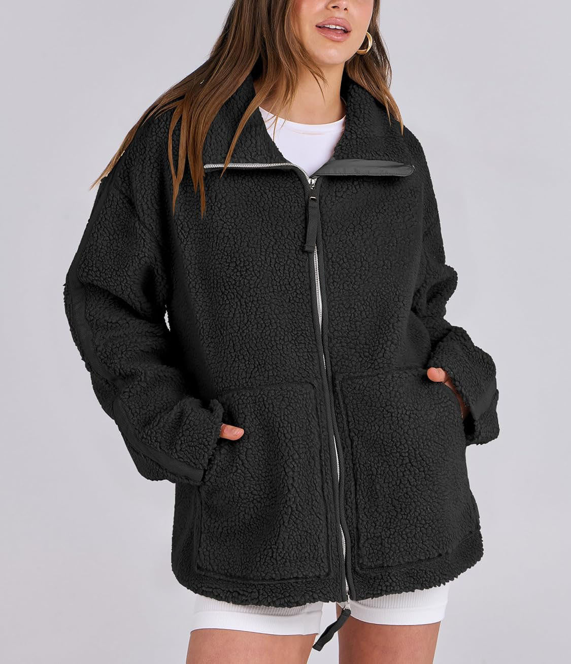 Luna Teddy Zip Jacket