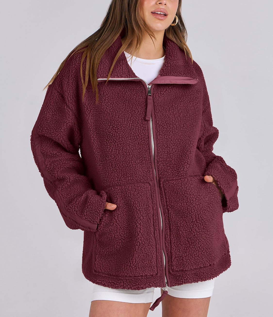 Luna Teddy Zip Jacket