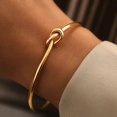 Golden Twist Bracelet - 18k Gold