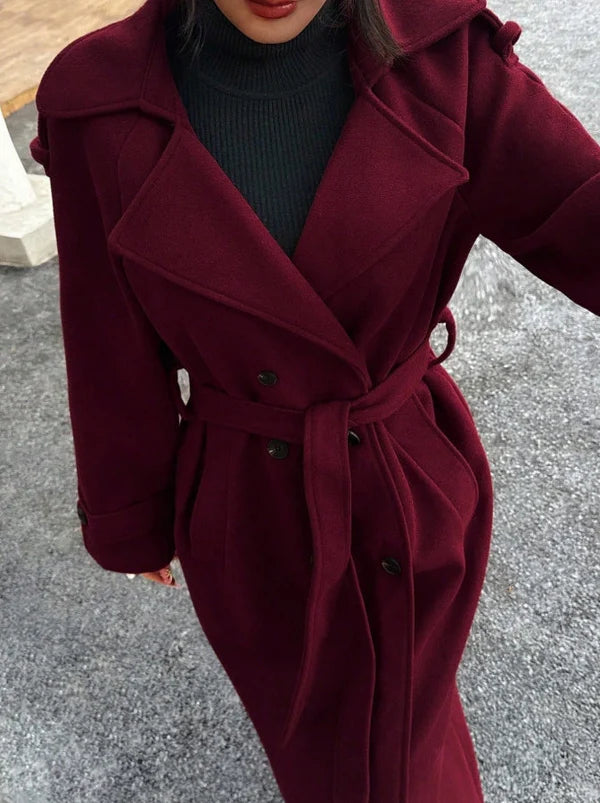 Holly Wool Trench Coat