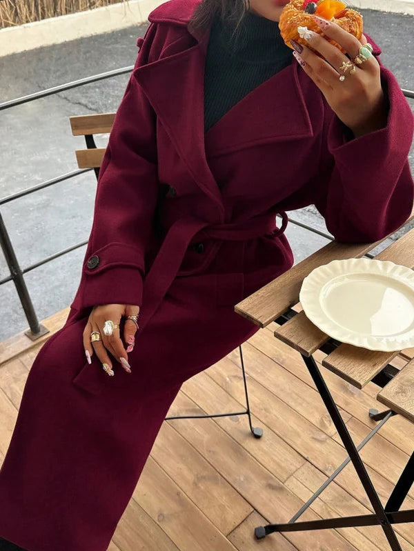 Holly Wool Trench Coat