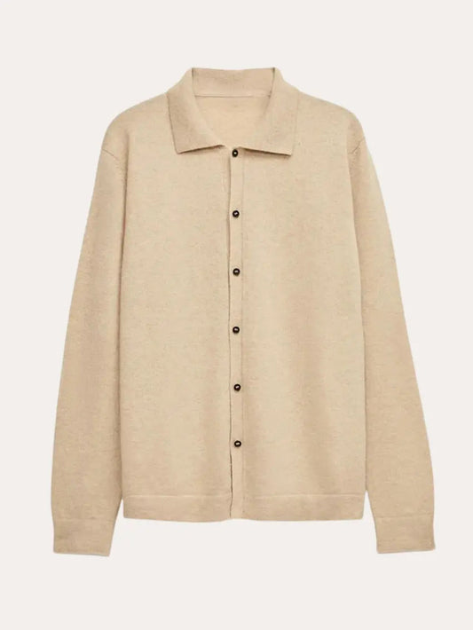 Cashwool Shirt Beige - Edel Essential