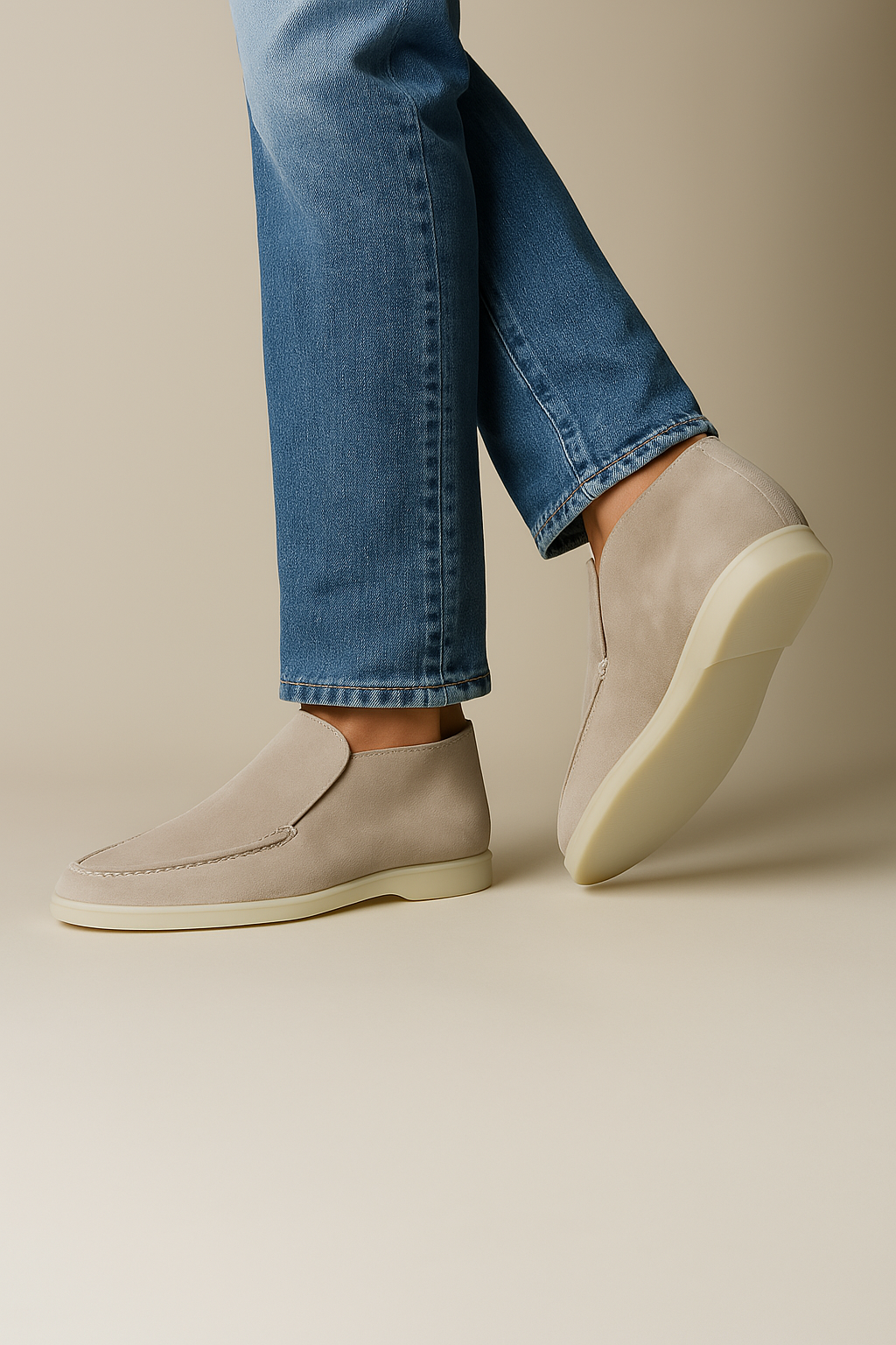 Signature Loafers – Beige Sable - Edel Essential