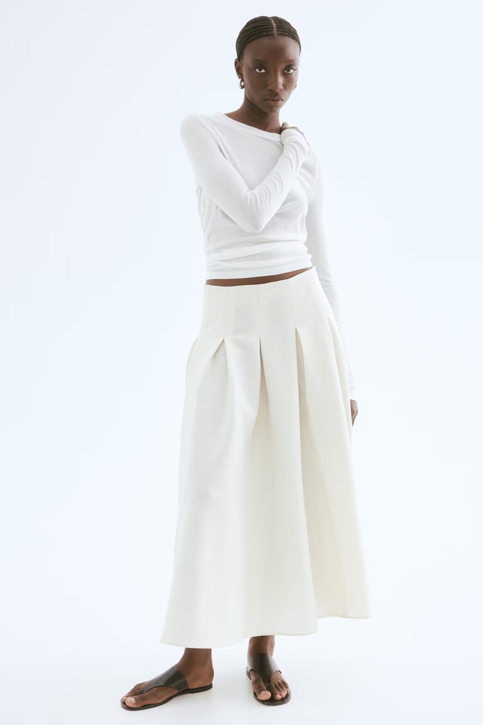 Long pleated skirt - Edel Essential