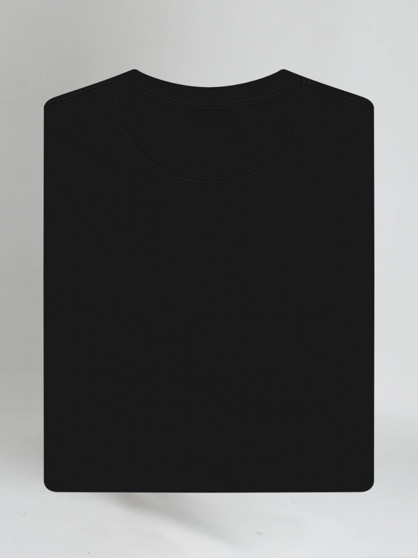 Signature Supima T-shirt – Deep Black - Edel Essential