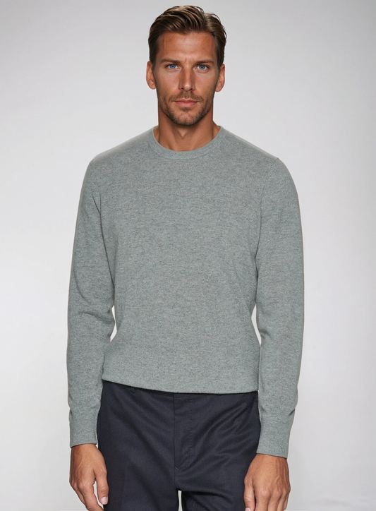 Premium Cashwool Sweater - Grey - Edel Essential