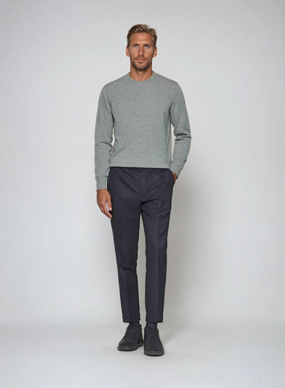 Premium Cashwool Sweater - Grey - Edel Essential
